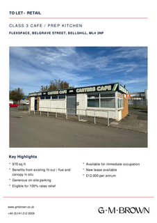 Industrial unit to rent, Belgrave St Bellshill ML4 3NP