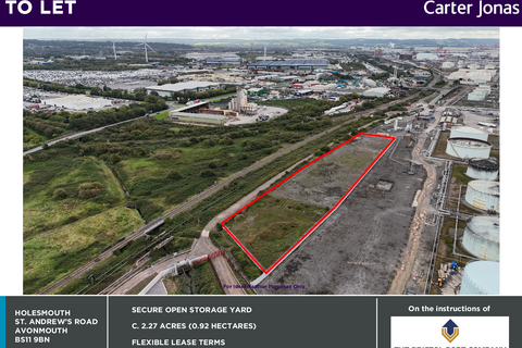 Land to rent, St Andrews Road Avonmouth BS11 9BN