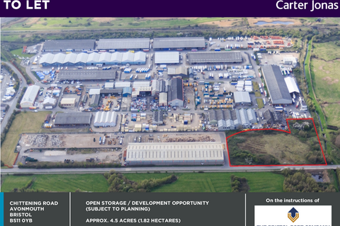 Land to rent, Chittening Road Rd Avonmouth BS11 0YB