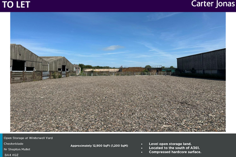 Land to rent, Winterwell Lane Shepton Mallet BA4 4QZ