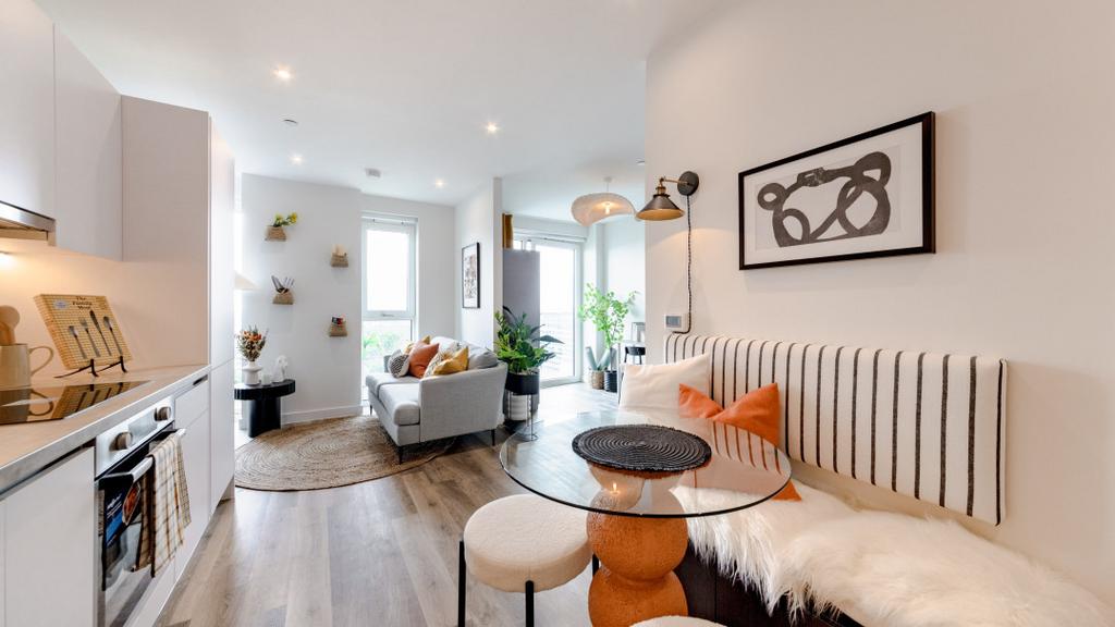 Kitchen/Living Space   Studio Show Apartment