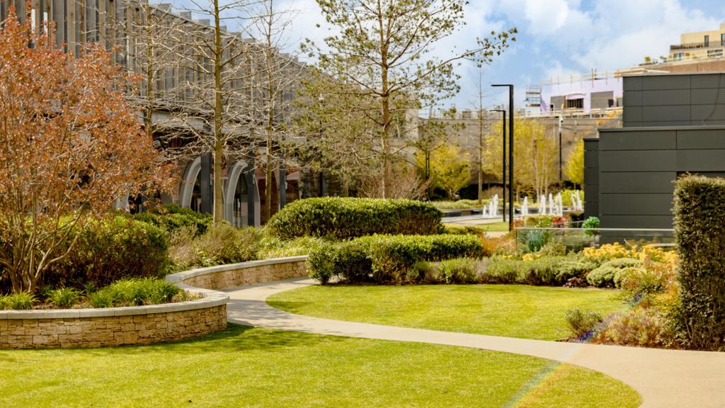 Eight acres of landscaped gardens