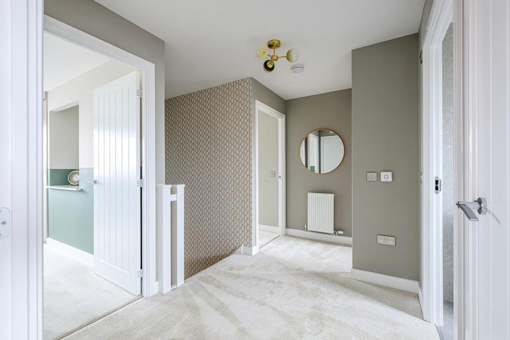 A welcoming upper landing