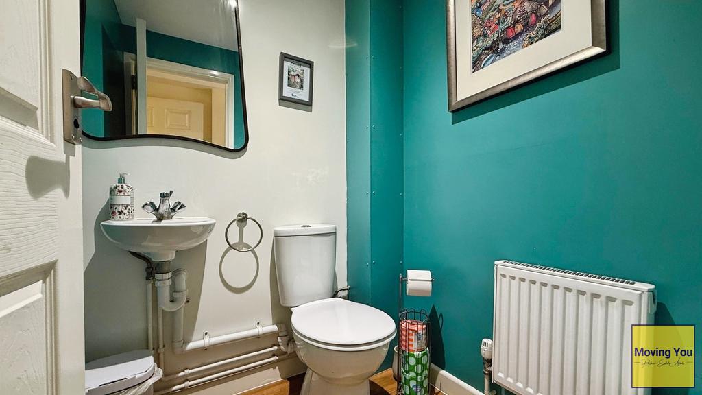 Downstairs cloakroom
