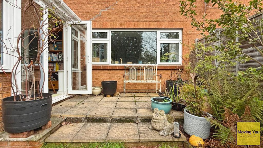 Patio seating area ]