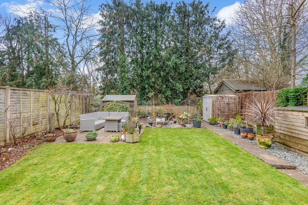 Rear garden