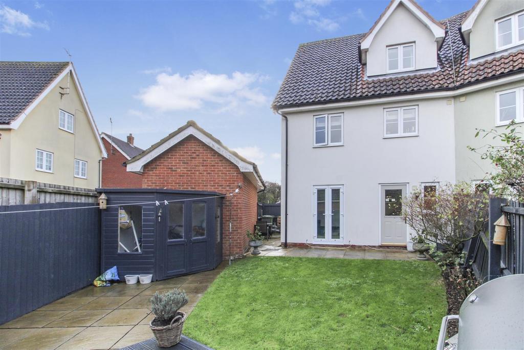 Rear of Property