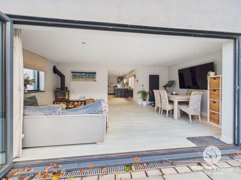 Open Extended Living Dining Room
