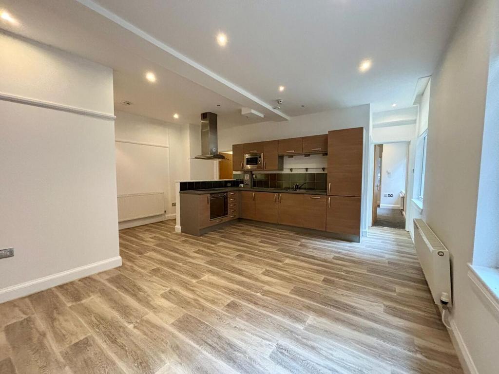 Open plan living area