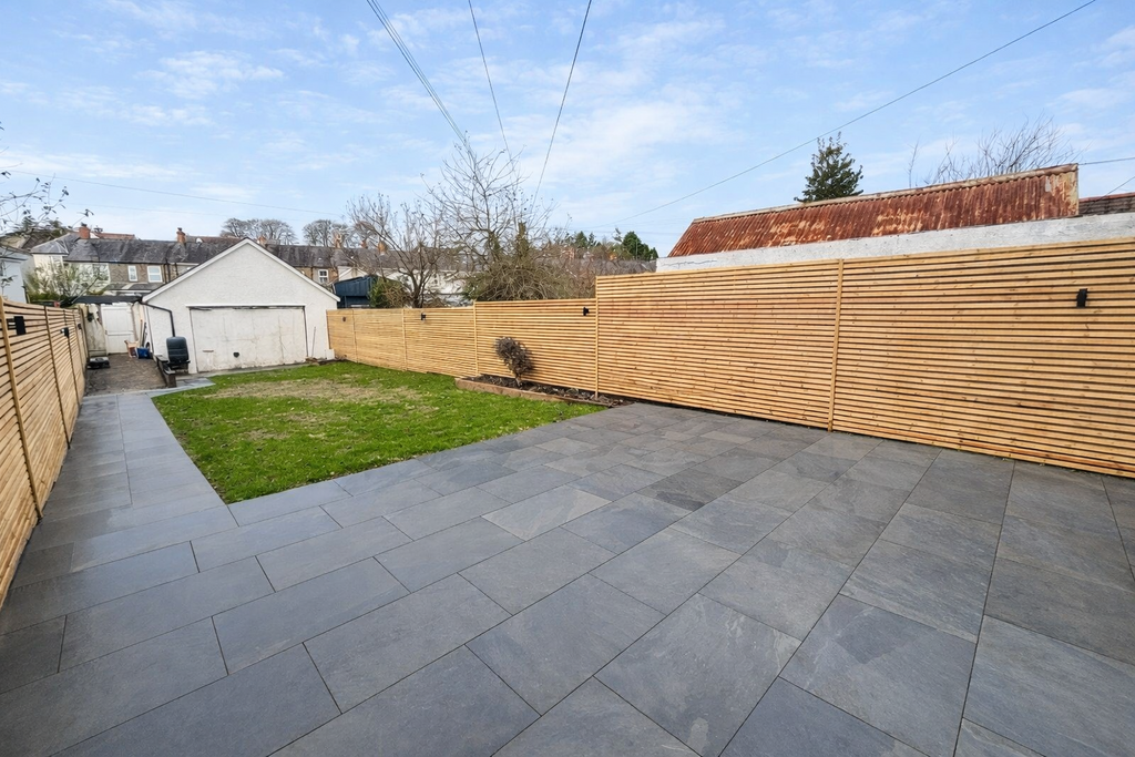 Rear garden