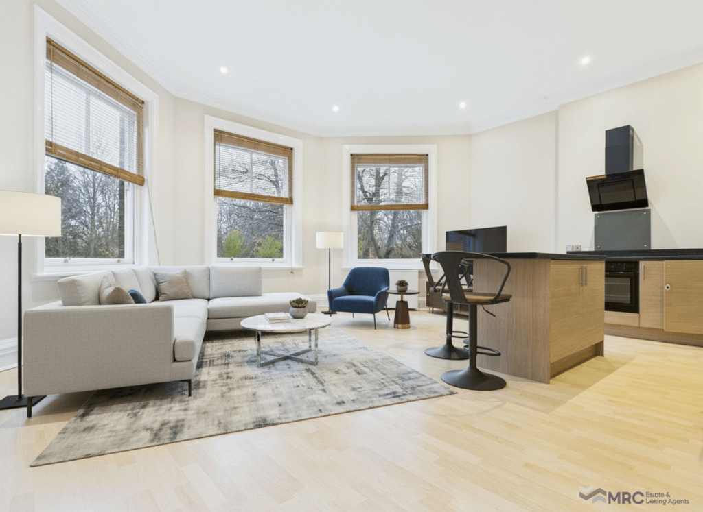 Gated Modern Two Bedroom Apartment with Parking