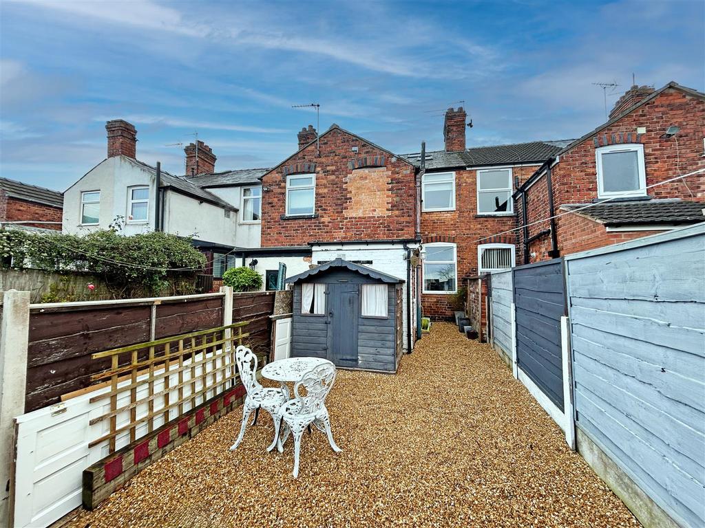 Rear of Property
