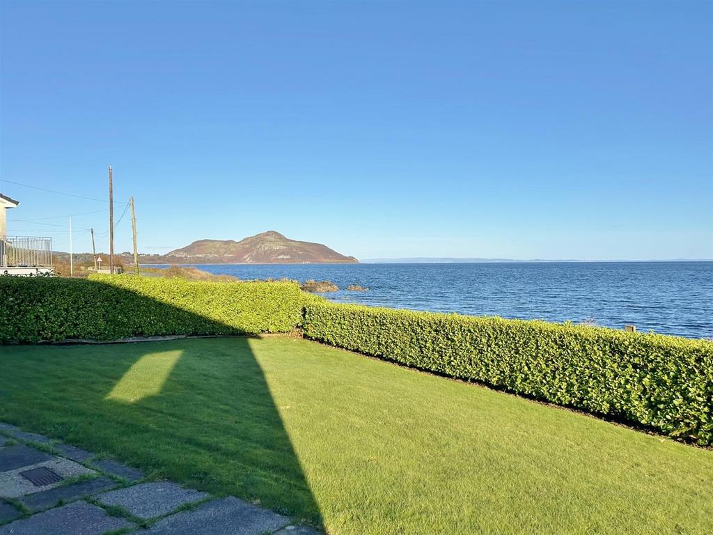View from front towards Holy Isle