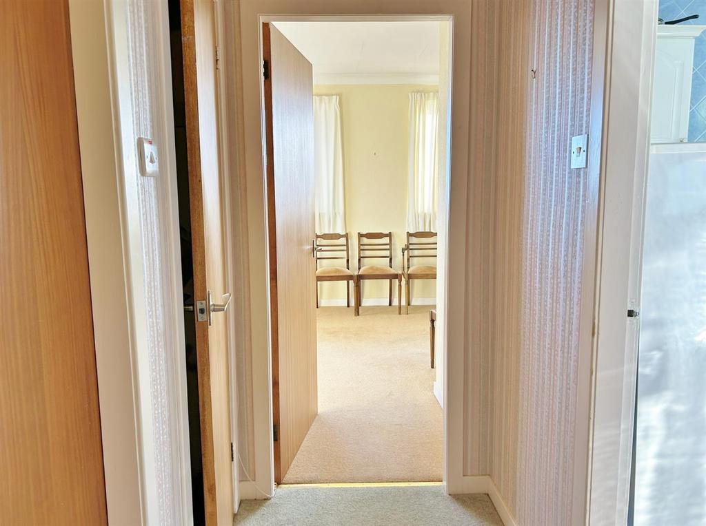 Hallway toward lounge