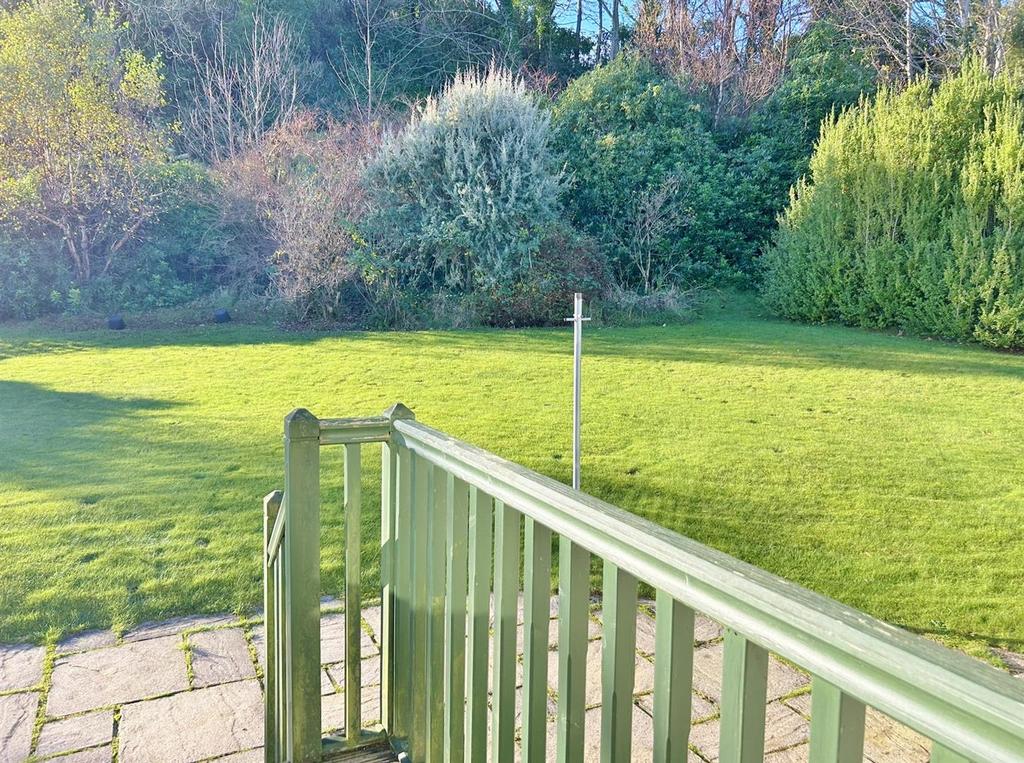 Rear garden