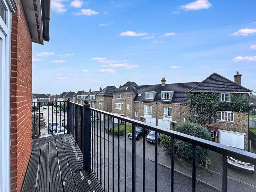 Private balcony