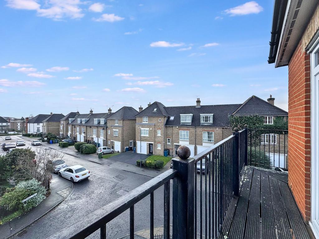 Private balcony