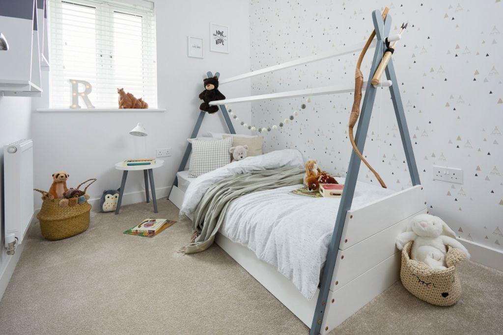 Typical single bedroom