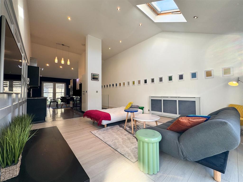 Open plan living space