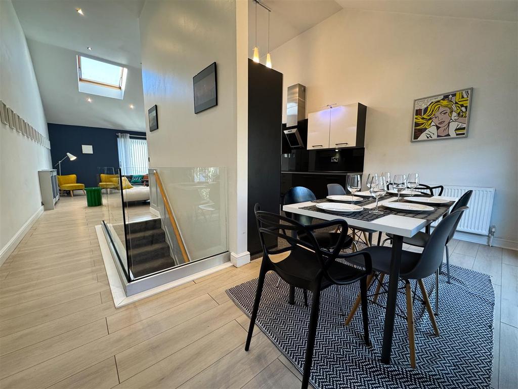 Open plan living space
