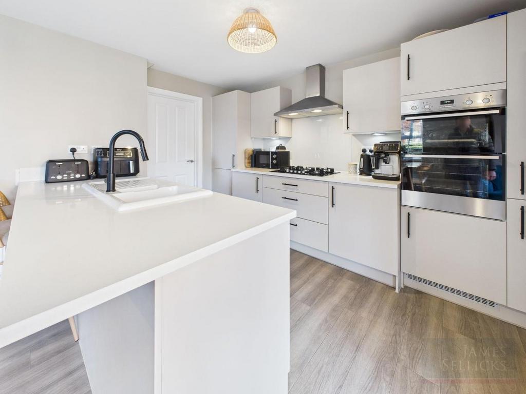 Open plan dining kitchen