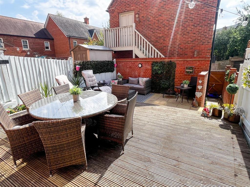 Rear garden