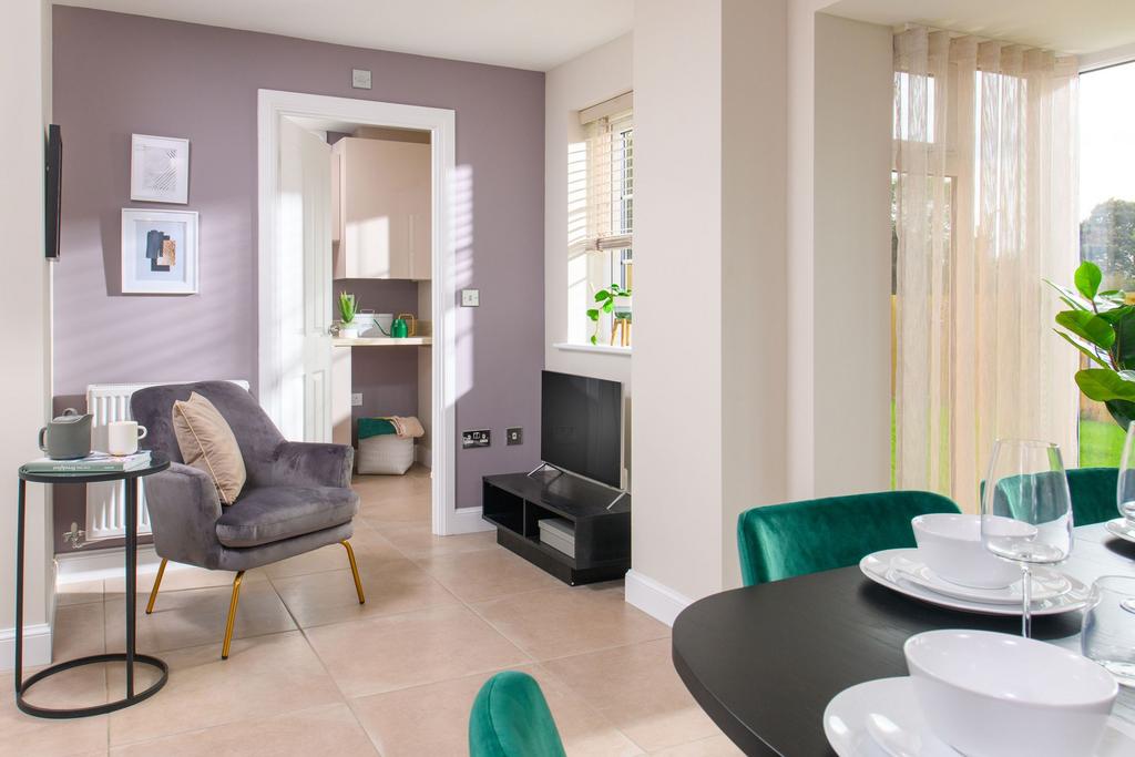 Utility room off the kitchen in The Milford 4...