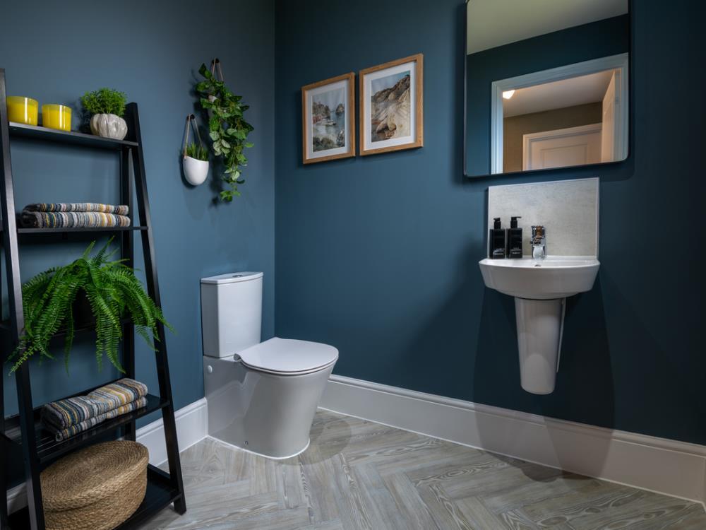 Cloakroom of the Cambridge, a 4 bedroom house