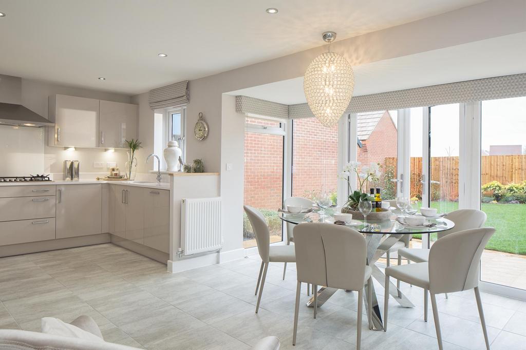 Family dining kitchen