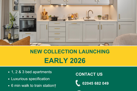 undefined, Plot 2, Purbeck Apartments - Coming Soon at Dylon Riverside, Purbeck Gardens SE26