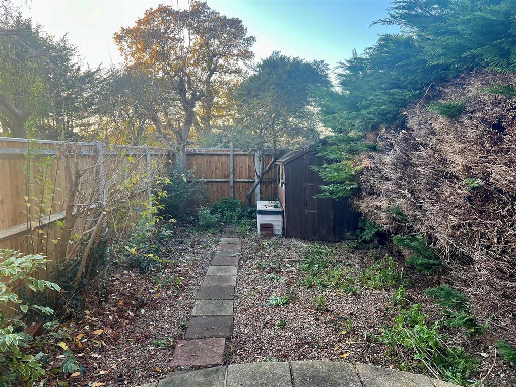 Rear garden