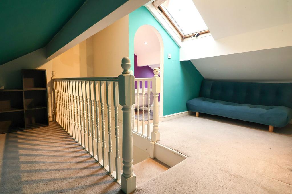 Second floor loft room