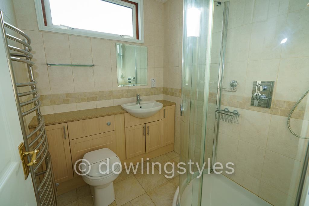 Luxury shower room.