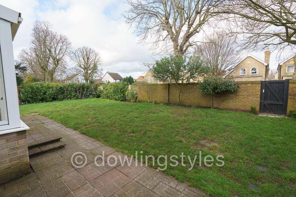Rear garden.