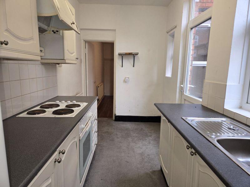 Reverse view kitchen