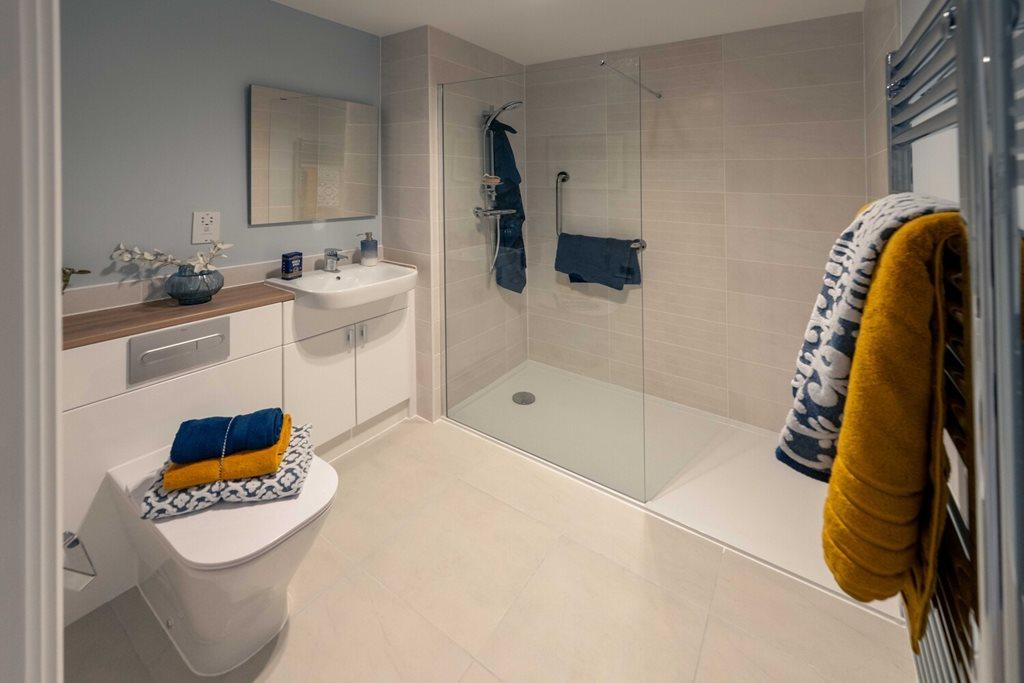 Show home shower room