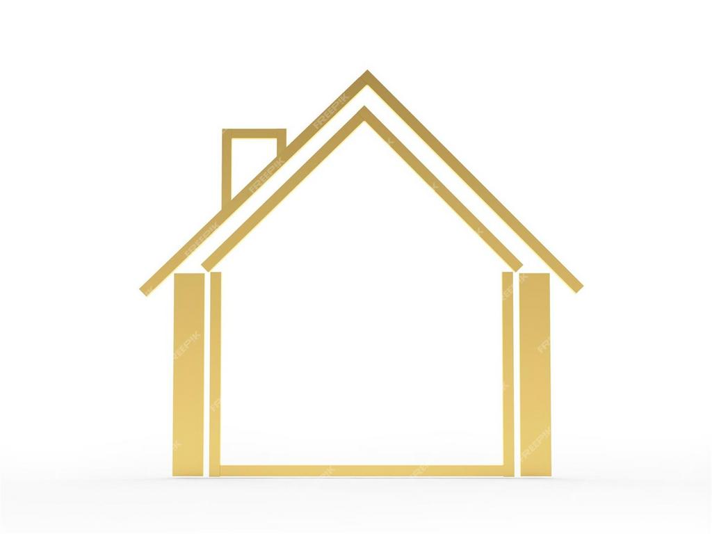 Golden-empty-house-icon 427873-402.jpg