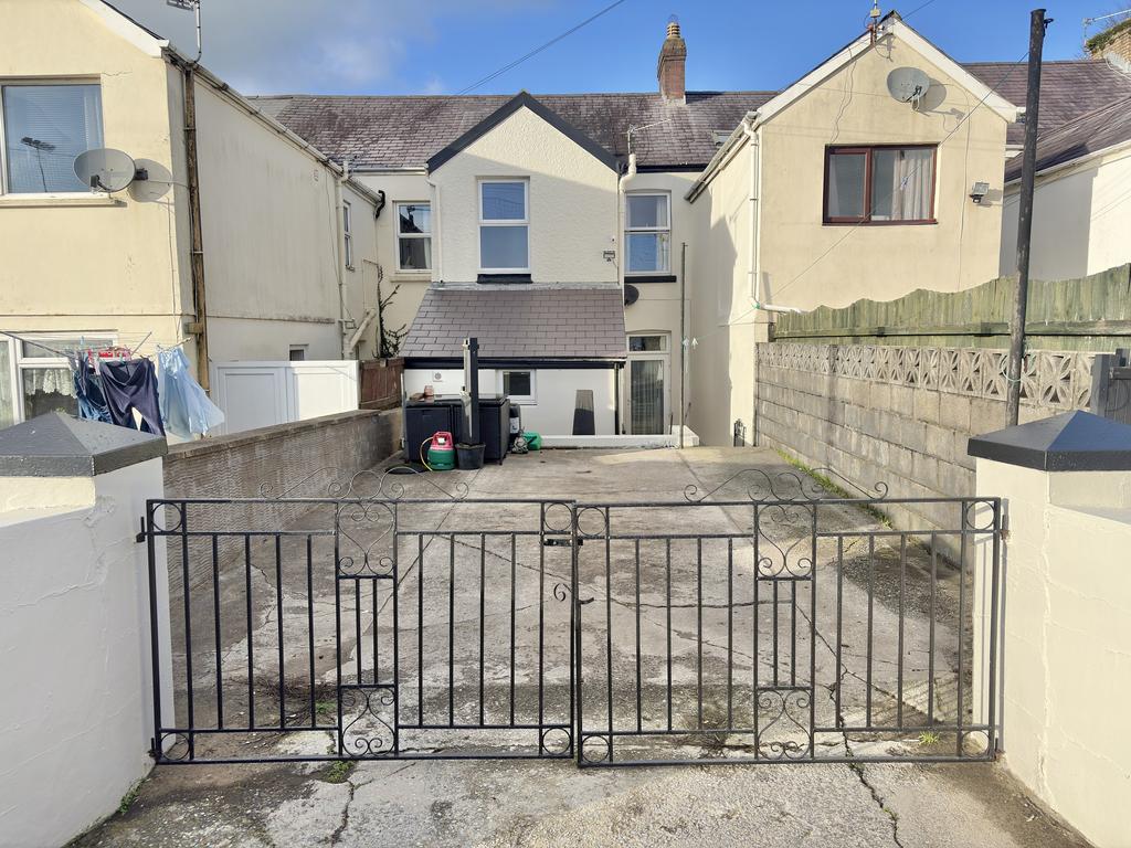 Parking and driveway