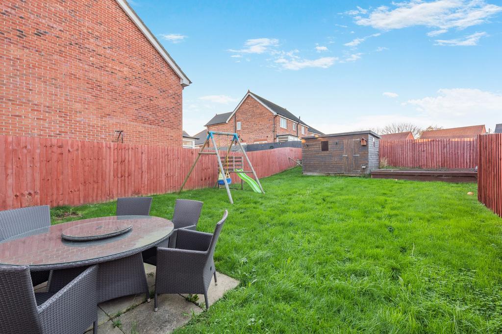 Rear garden