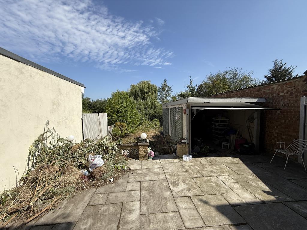 Garage via Shared Driveway