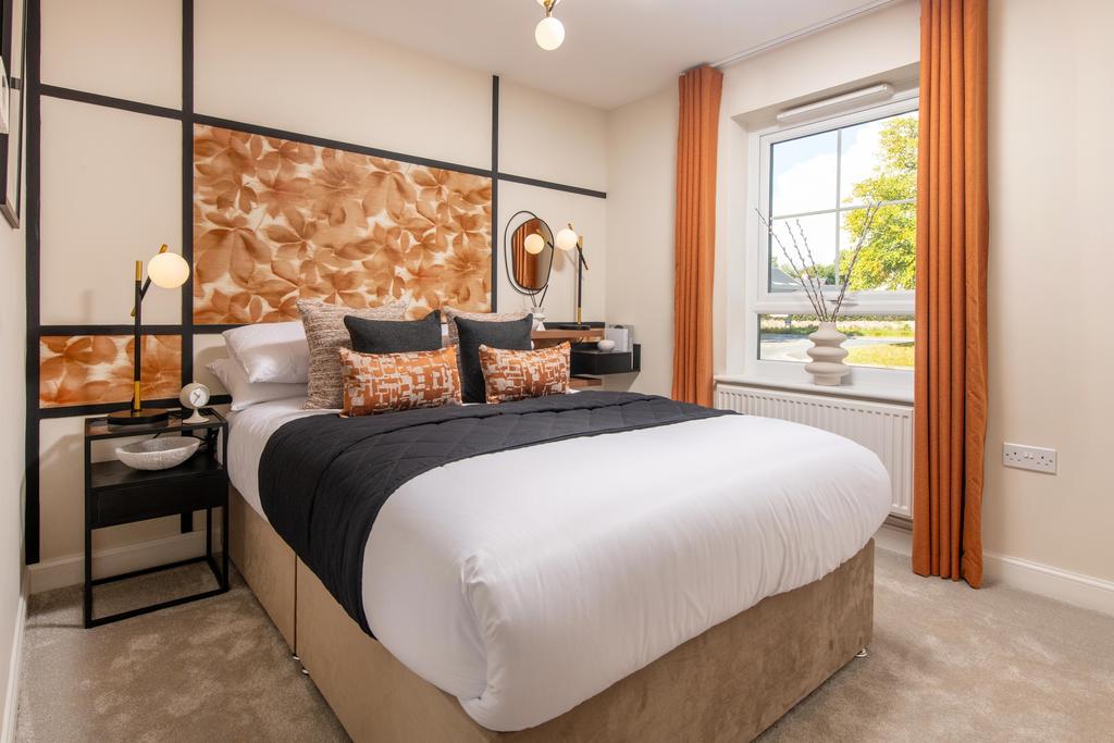 Internal image of the Ellerton main bedroom