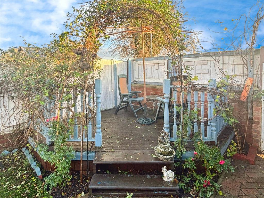 Raised Decked Area