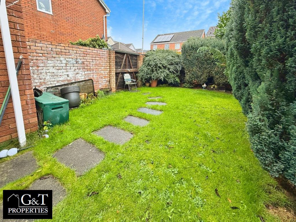 Rear garden