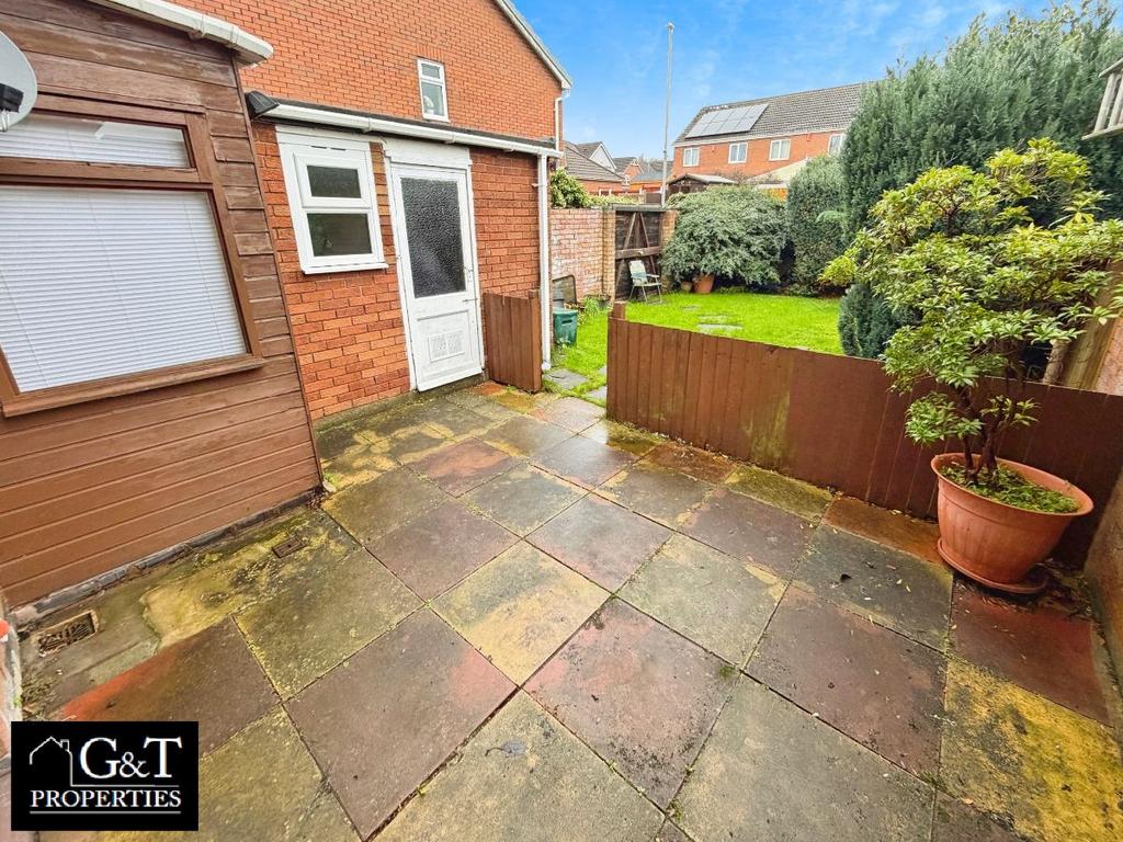 Rear garden