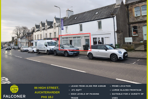Retail property (high street) to rent, 86 High St Auchterarder PH3 1BJ