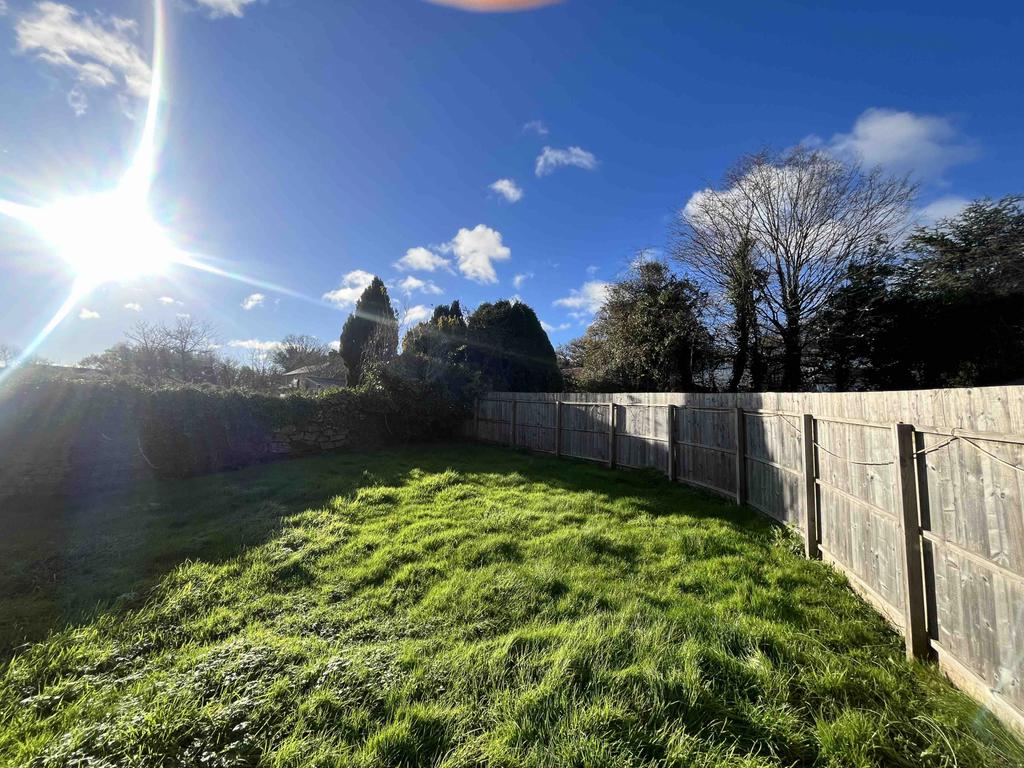 Rear garden