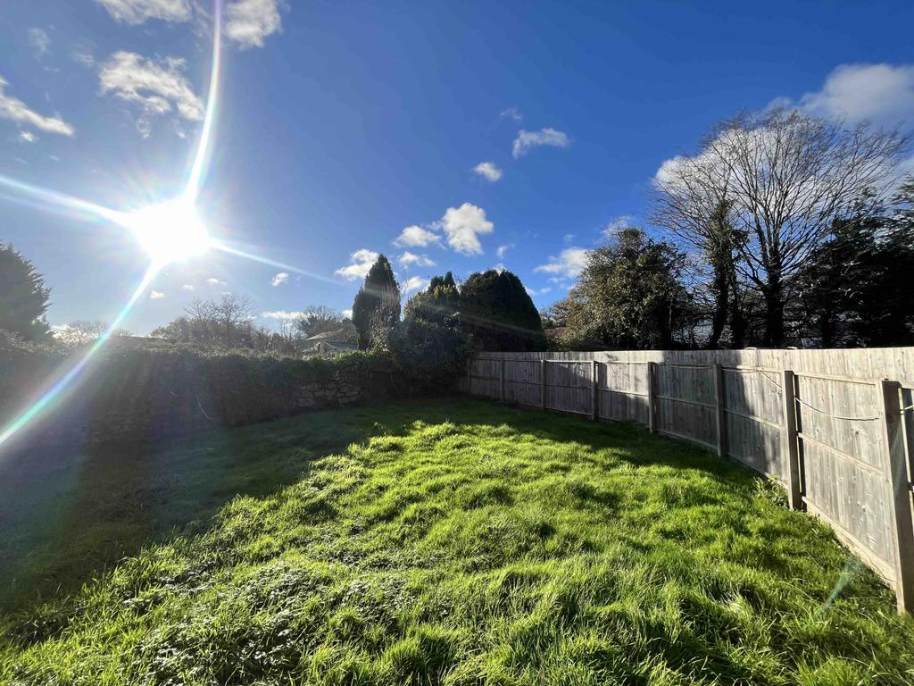 Rear garden
