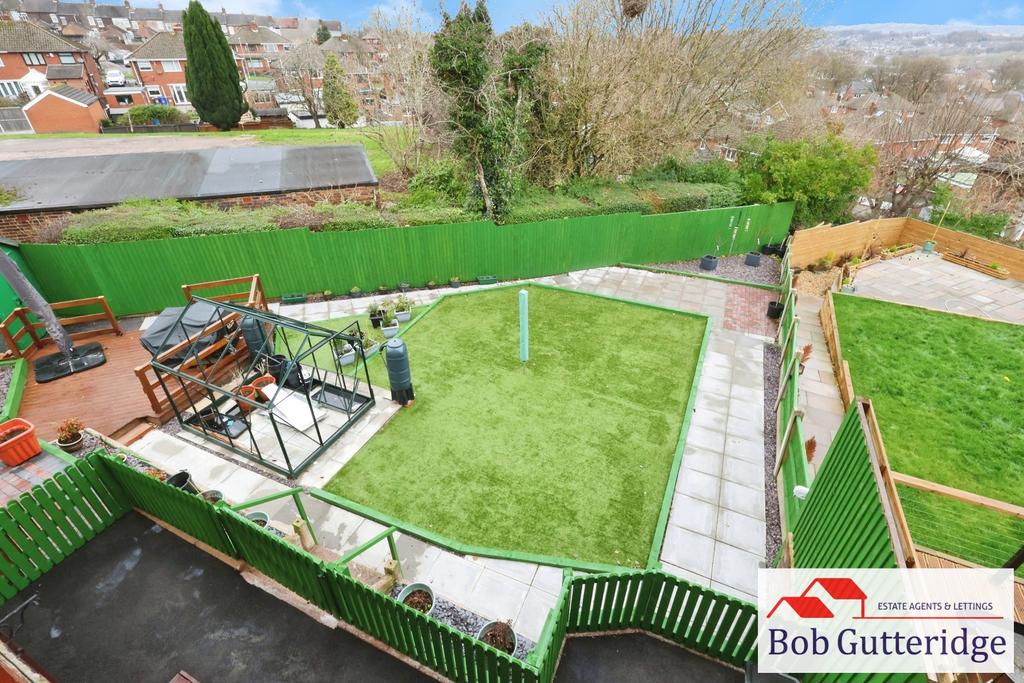 Enclosed rear garden