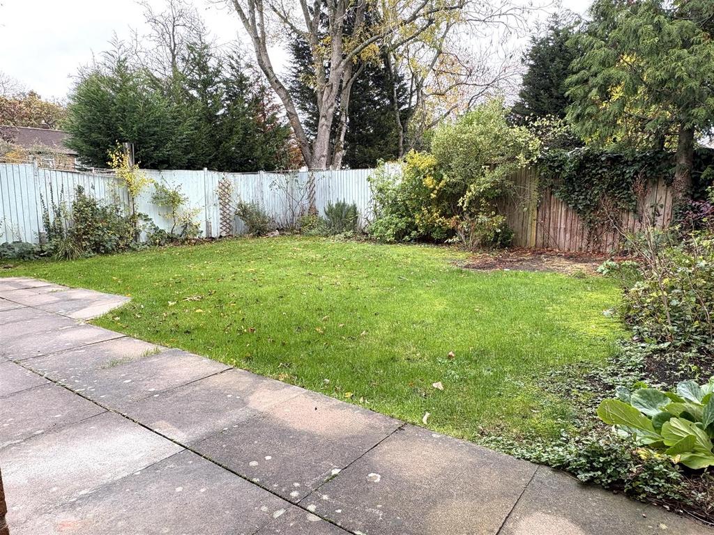 Rear garden