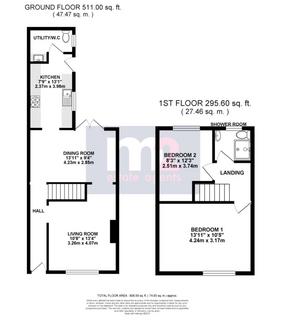 2 bedroom terraced house for sale, Camelot Place, Newport NP19